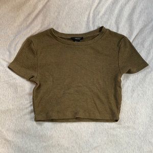🌟BOGO cropped Forever 21 shirt
